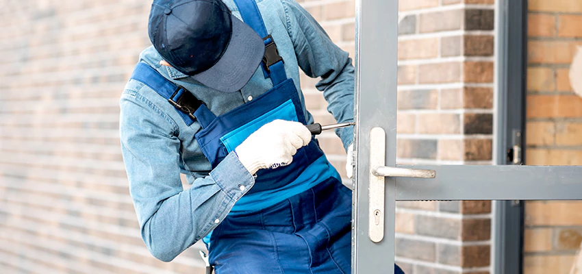 Pivot Storefront Door Locks Installation in Durham, California